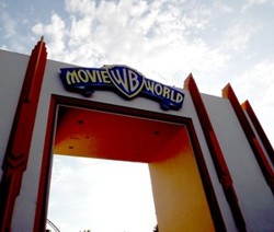 Entrance to Movie World on Gold Coast