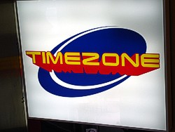 Timezone Gold Coast Sign